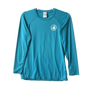 Body Glove Standard Sleek Long Sleeve Rashguard Top Women's M UPF Surf Beach